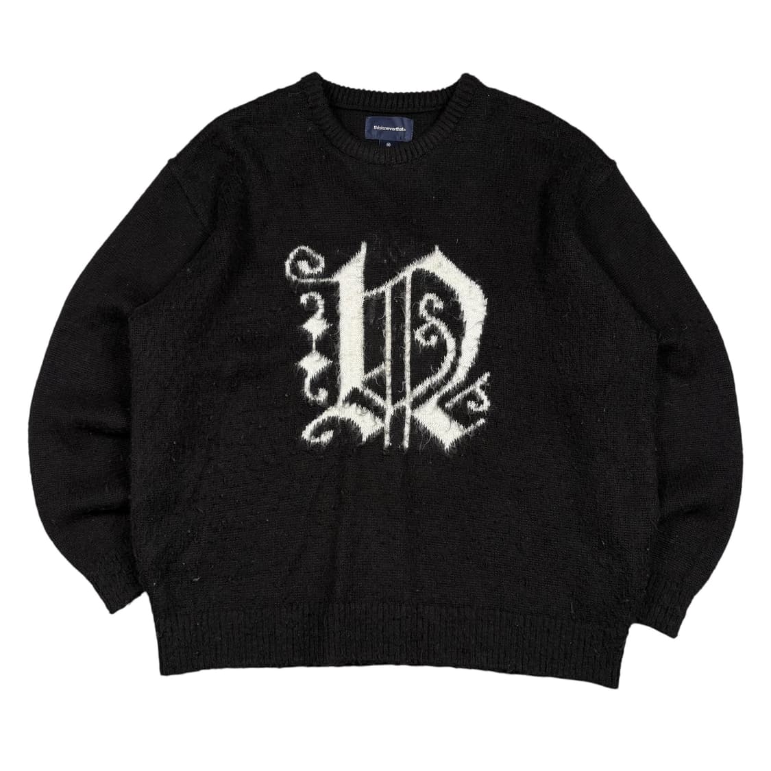 디스이즈네버댓 블랙 니트 상품이미지1