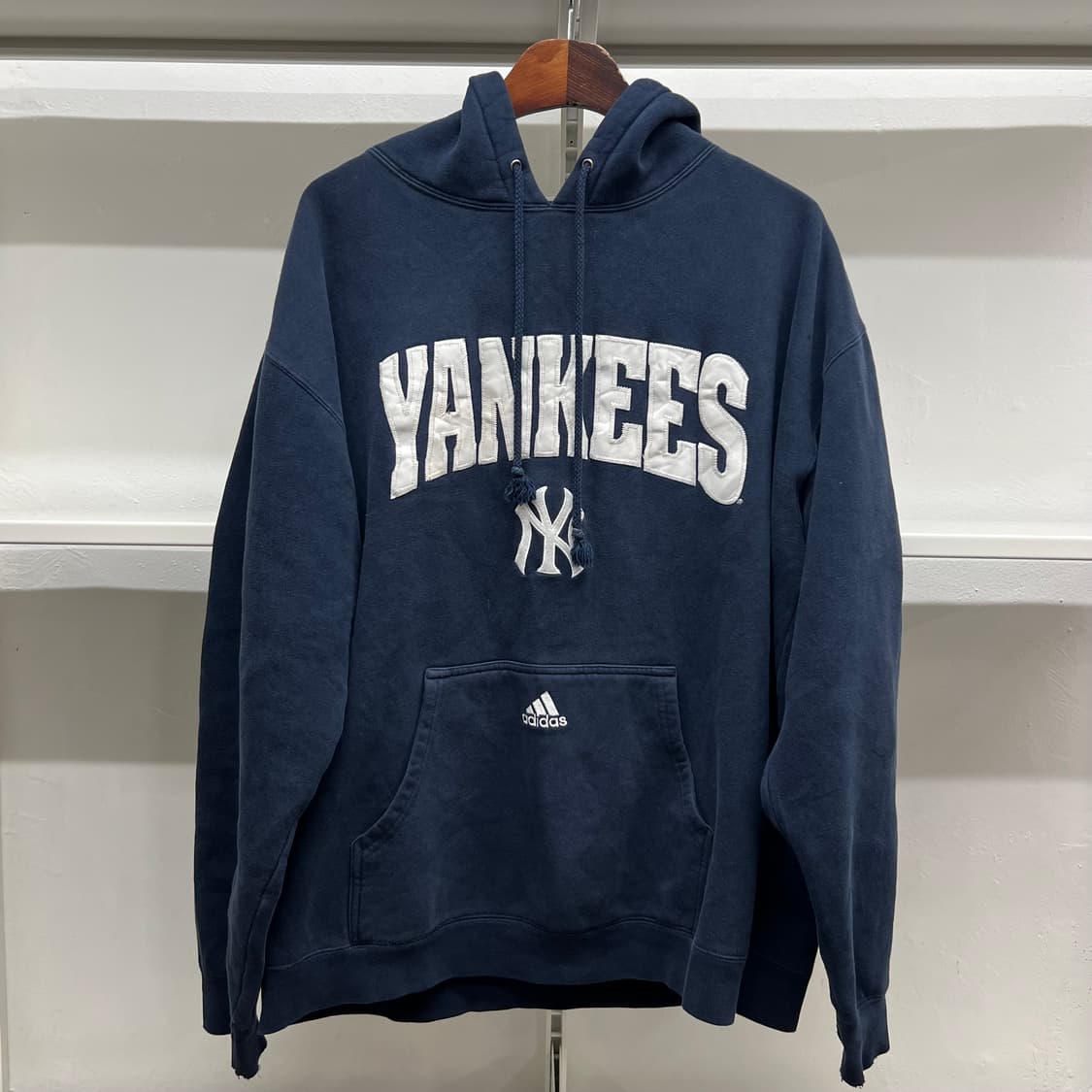 빈티지 90‘s 아디다스 뉴에라 후드 상품이미지1