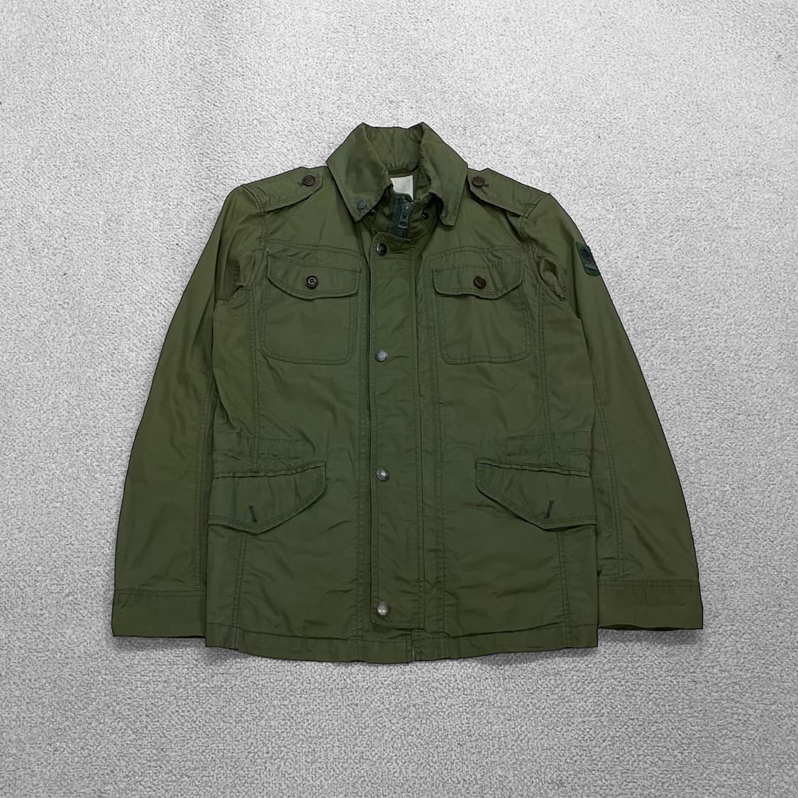 디젤 Diesel 인더스트리 M-65 필드 자켓 카키 상품이미지1