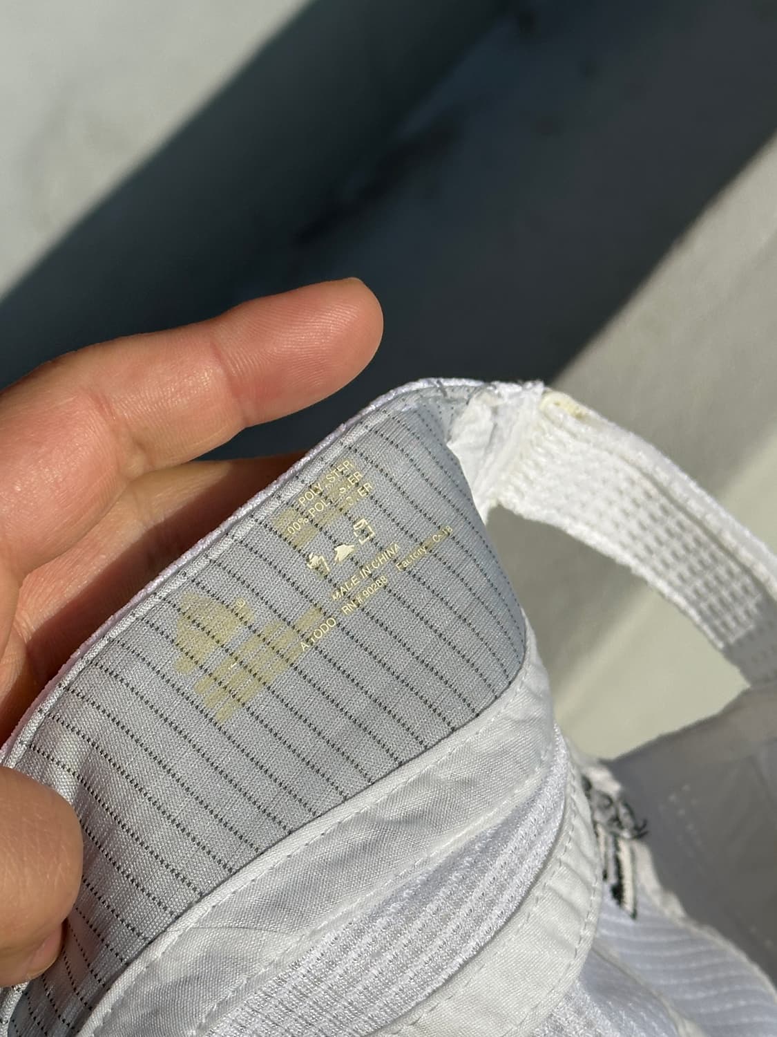 [F] 아디다스 화이트 러닝 볼캡 모자 상품이미지8