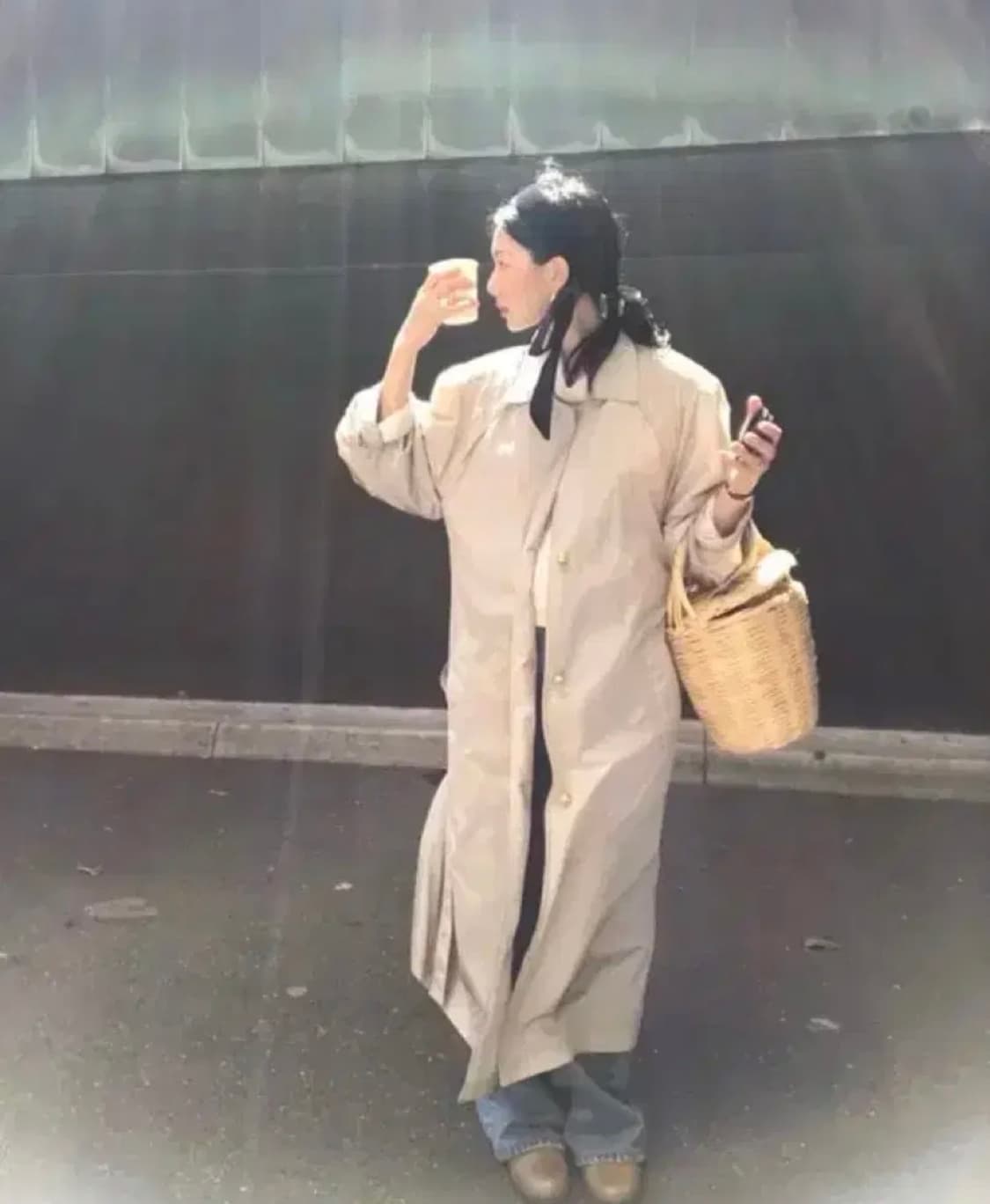 새상품) 파르벵 farven 펜스 트렌치 코트 상품이미지4