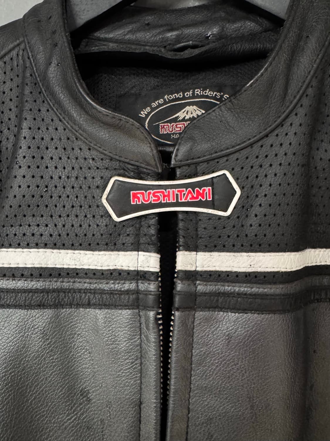 쿠시타니 소가죽 모터사이클 바이크 가죽자켓 상품이미지2