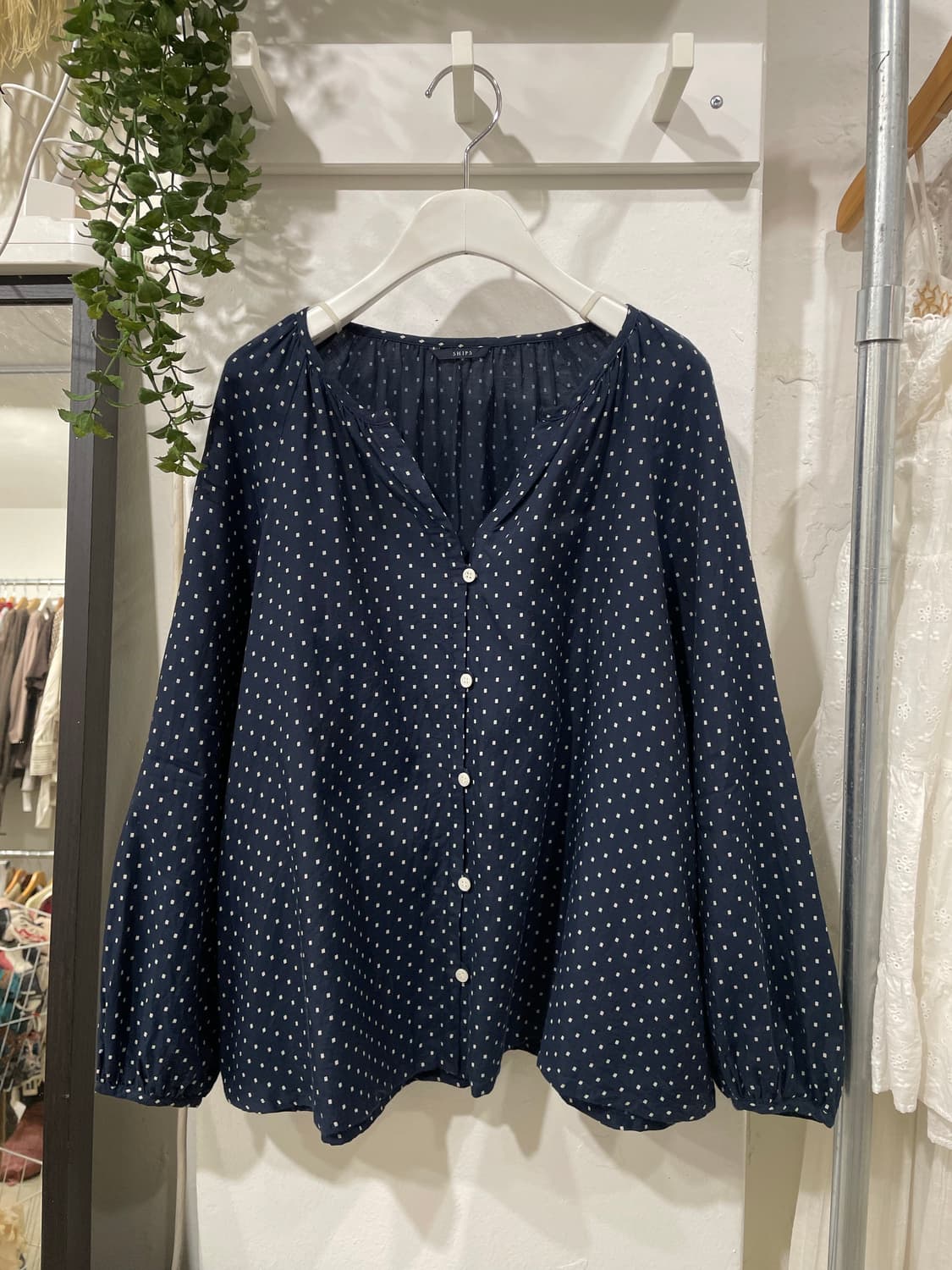 ships dot blouse 상품이미지8