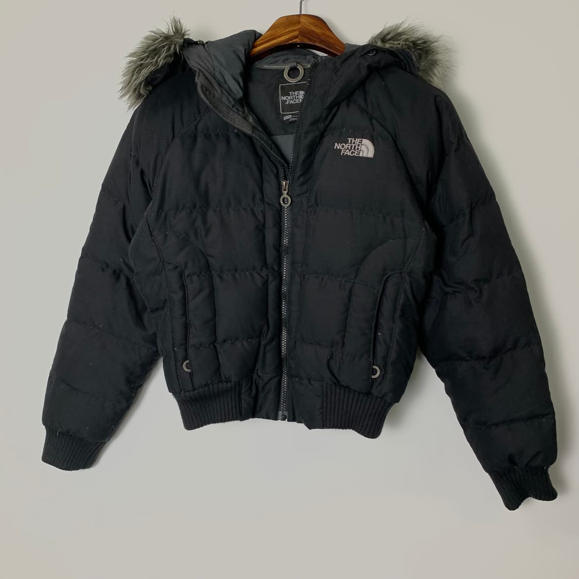 노스페이스 울프죠 블랙 다운 패딩 상품이미지3