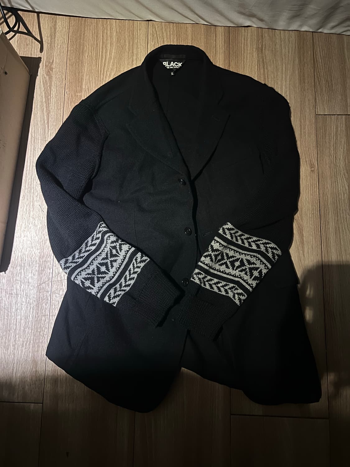 꼼데가르송 니트 도킹 블레이저 상품이미지1