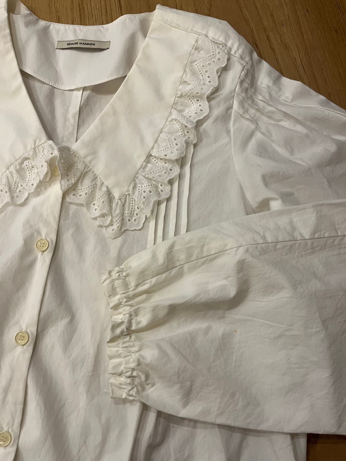 bemuse mansion 빈티지 셔츠 상품이미지3