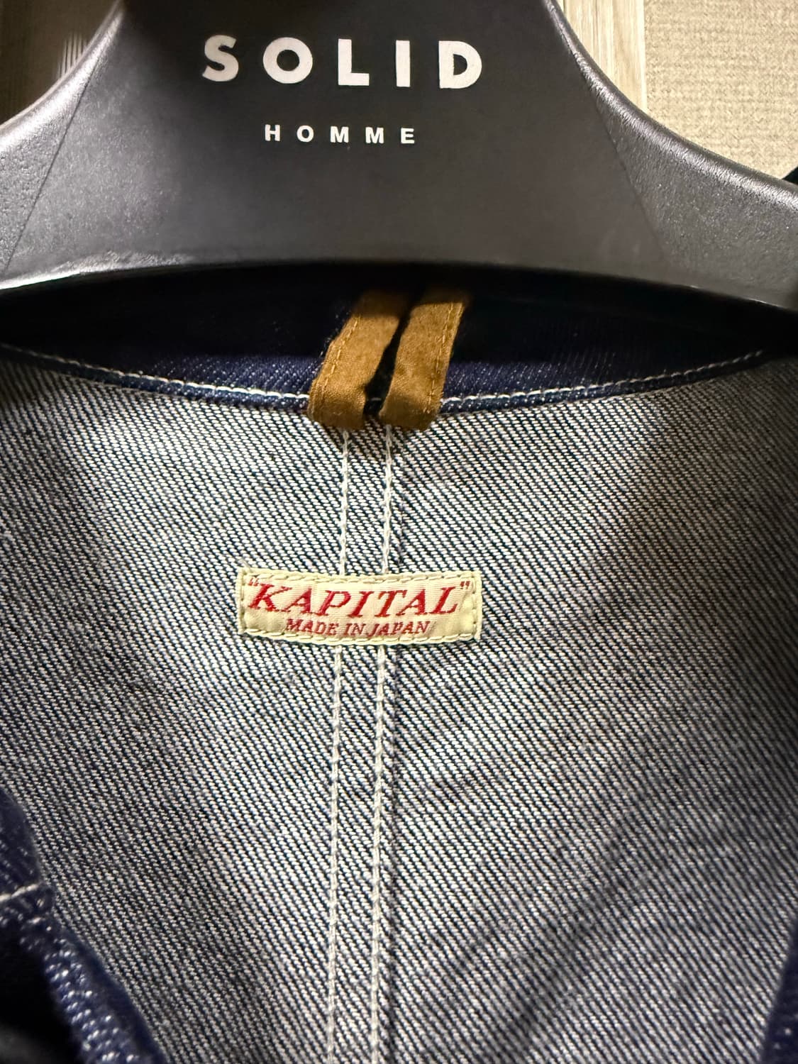 캐피탈 링고맨 데님자켓 5사이즈 상품이미지4