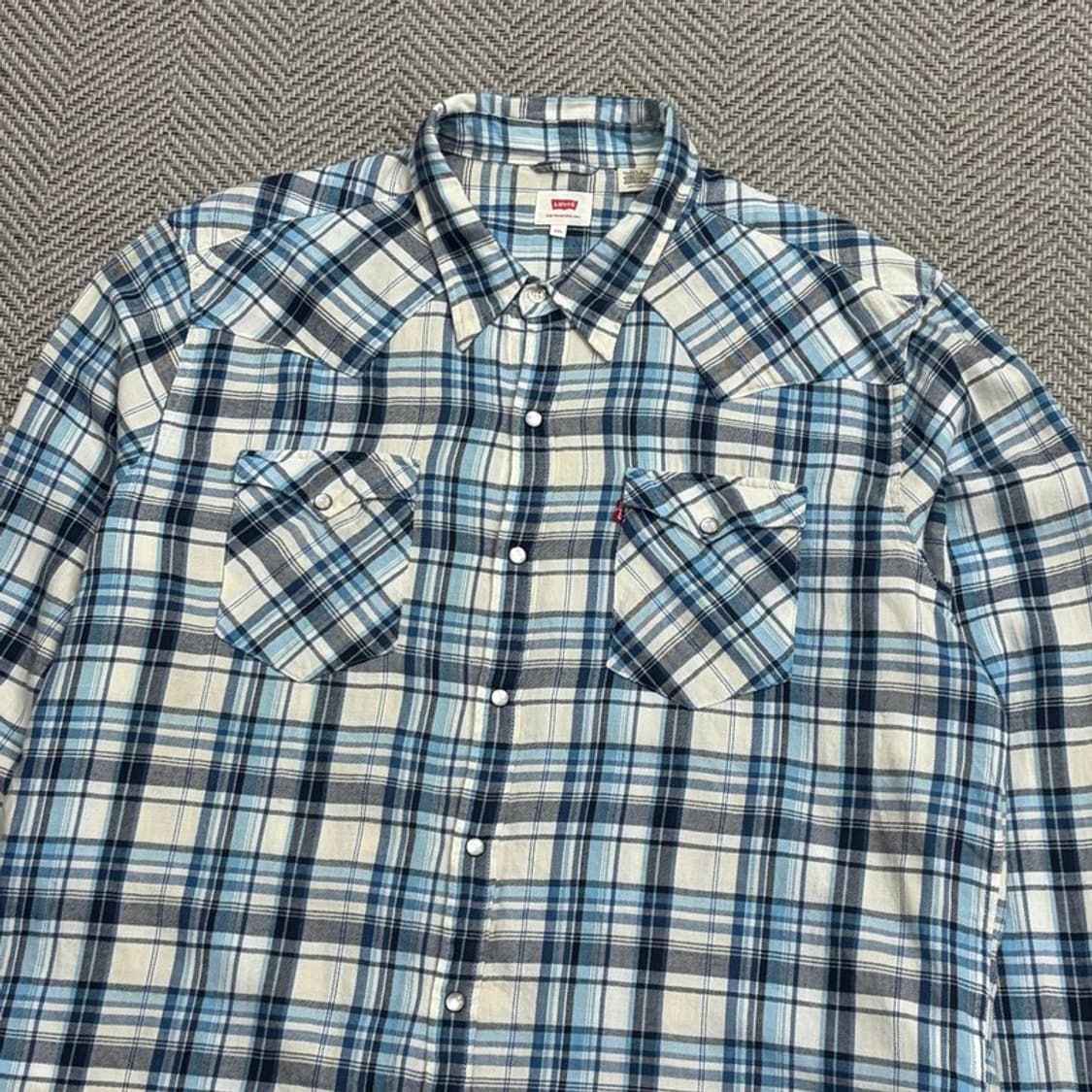 리바이스 웨스턴 체크 셔츠 v1880 상품이미지3