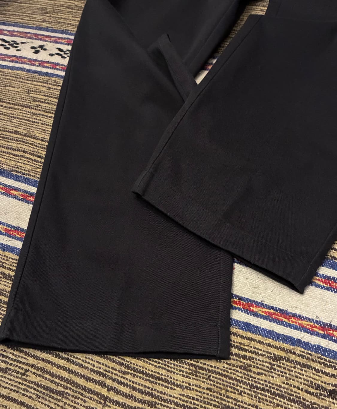 (31)00s 폴로랄프로렌 투턱 빈티지 앤드류 치노팬츠 블랙 상품이미지4