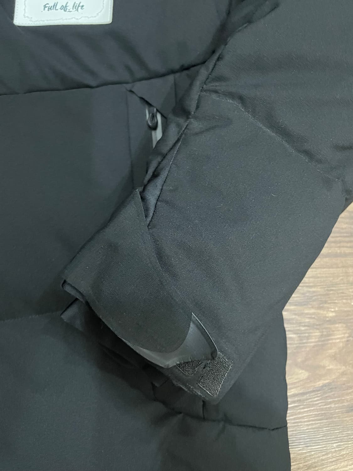 미즈노 MIZUNO 크로 스키 구스다운 롱패딩 블랙 상품이미지6