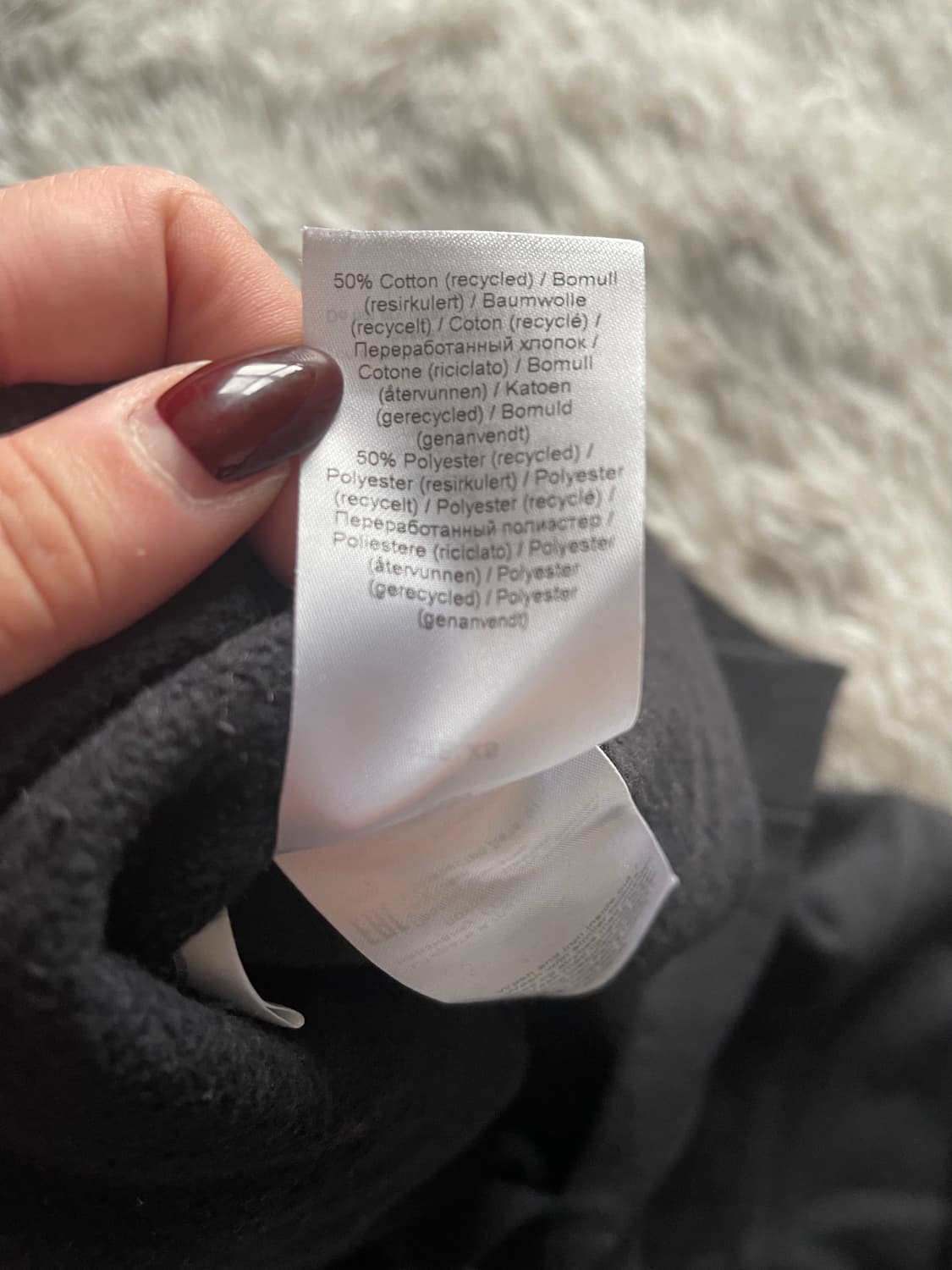 가니 블랙 맨투맨 퍼프 슬리브 상품이미지5