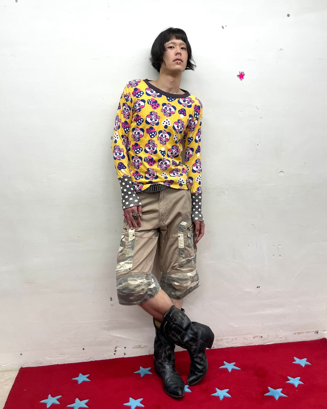 Love Panda Mushroom Yellow Dot Sleeve 상품이미지7