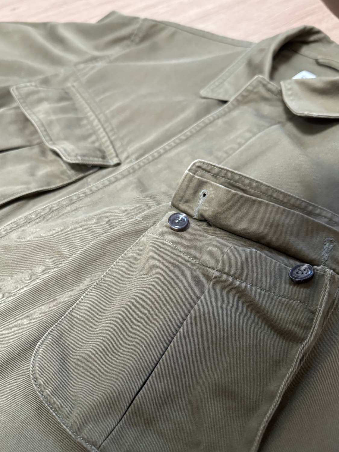 [Rough Side] Fatigue Jacket Olive (2) 상품이미지4