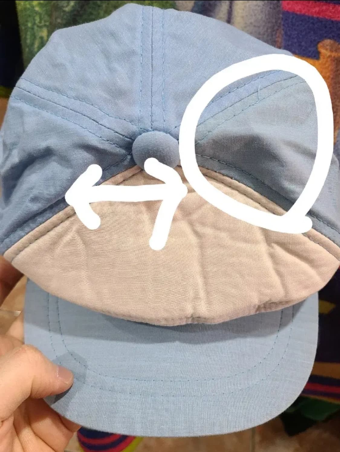 1988 서울올림픽 빈티지 스냅백 블루 (260319) 상품이미지7