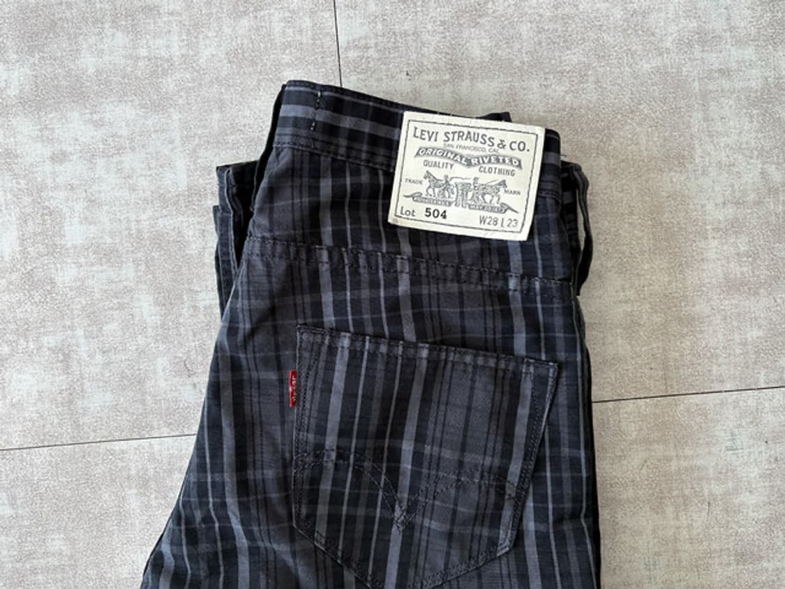 levi’s) check cotton pants 상품이미지2