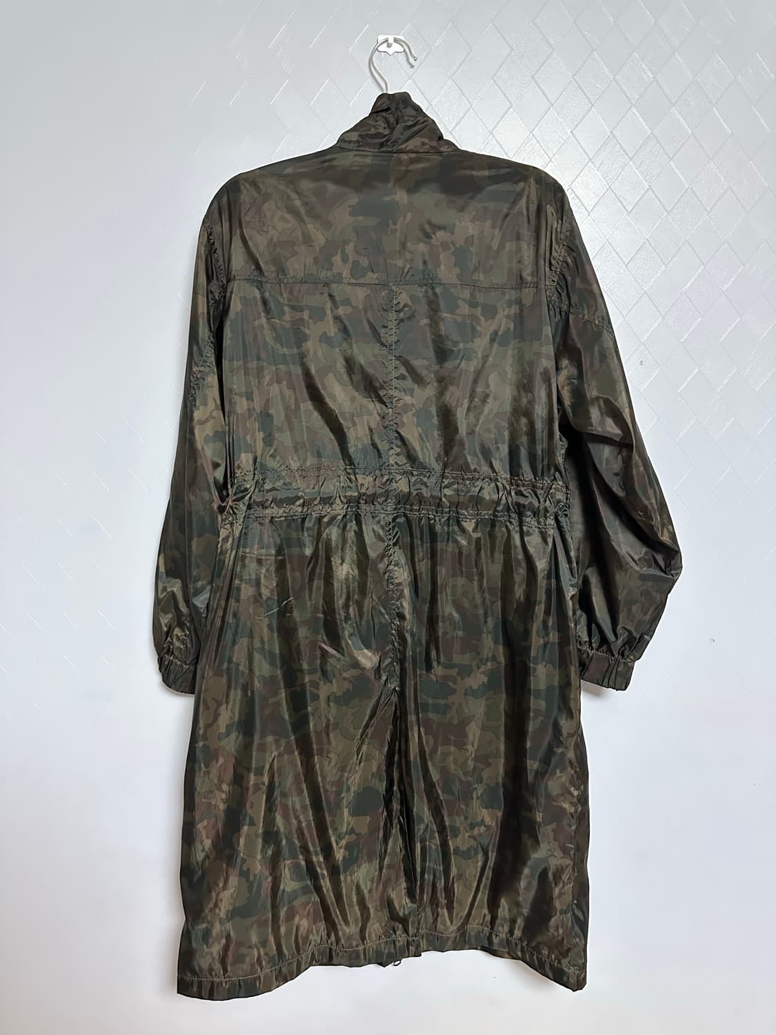 자라 카모플라주 나일론 롱 자켓 상품이미지5