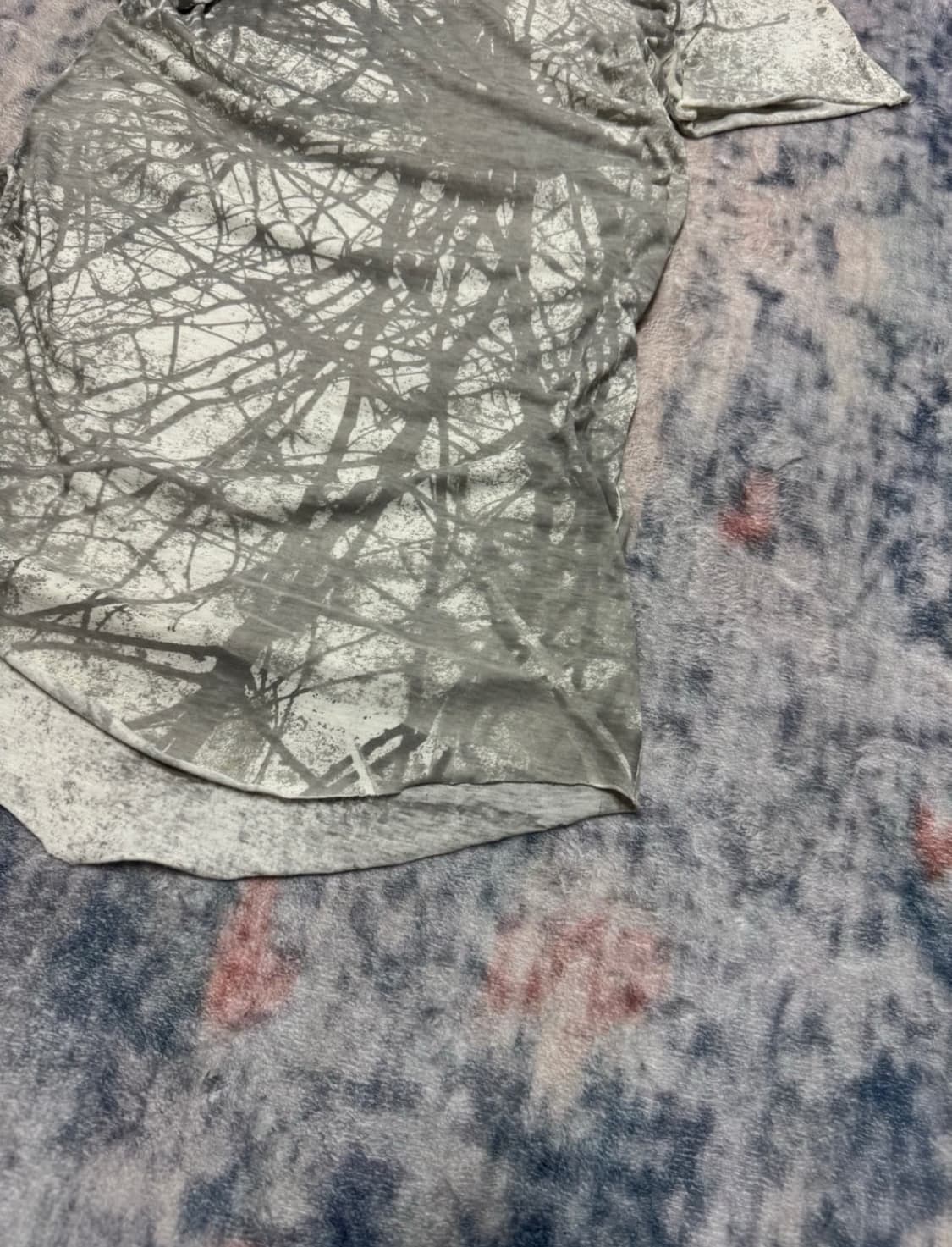Julius 14ss ghost printing cut sew 상품이미지3