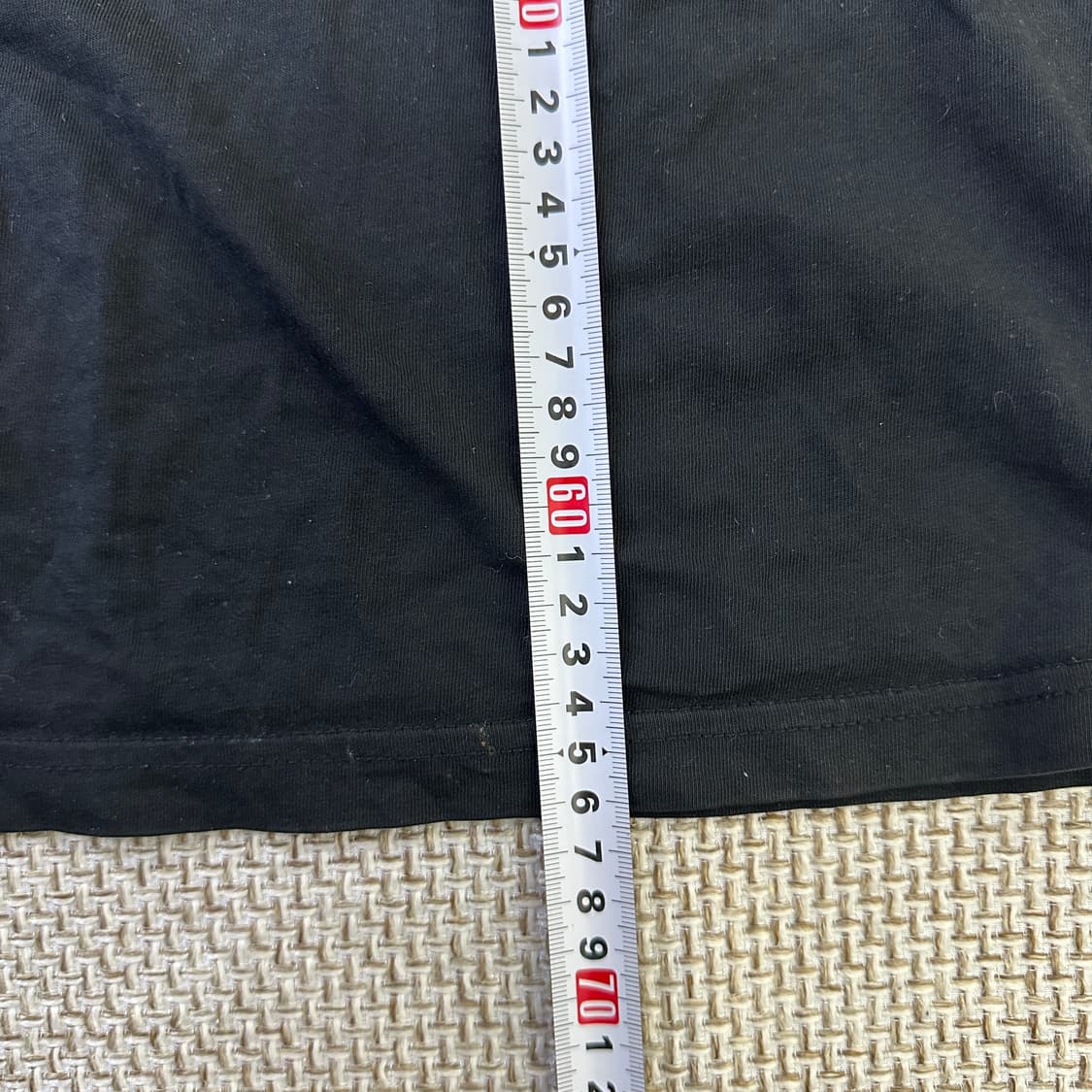 XL 게스 블랙 그래픽 크루넥 반팔  0331D 상품이미지7