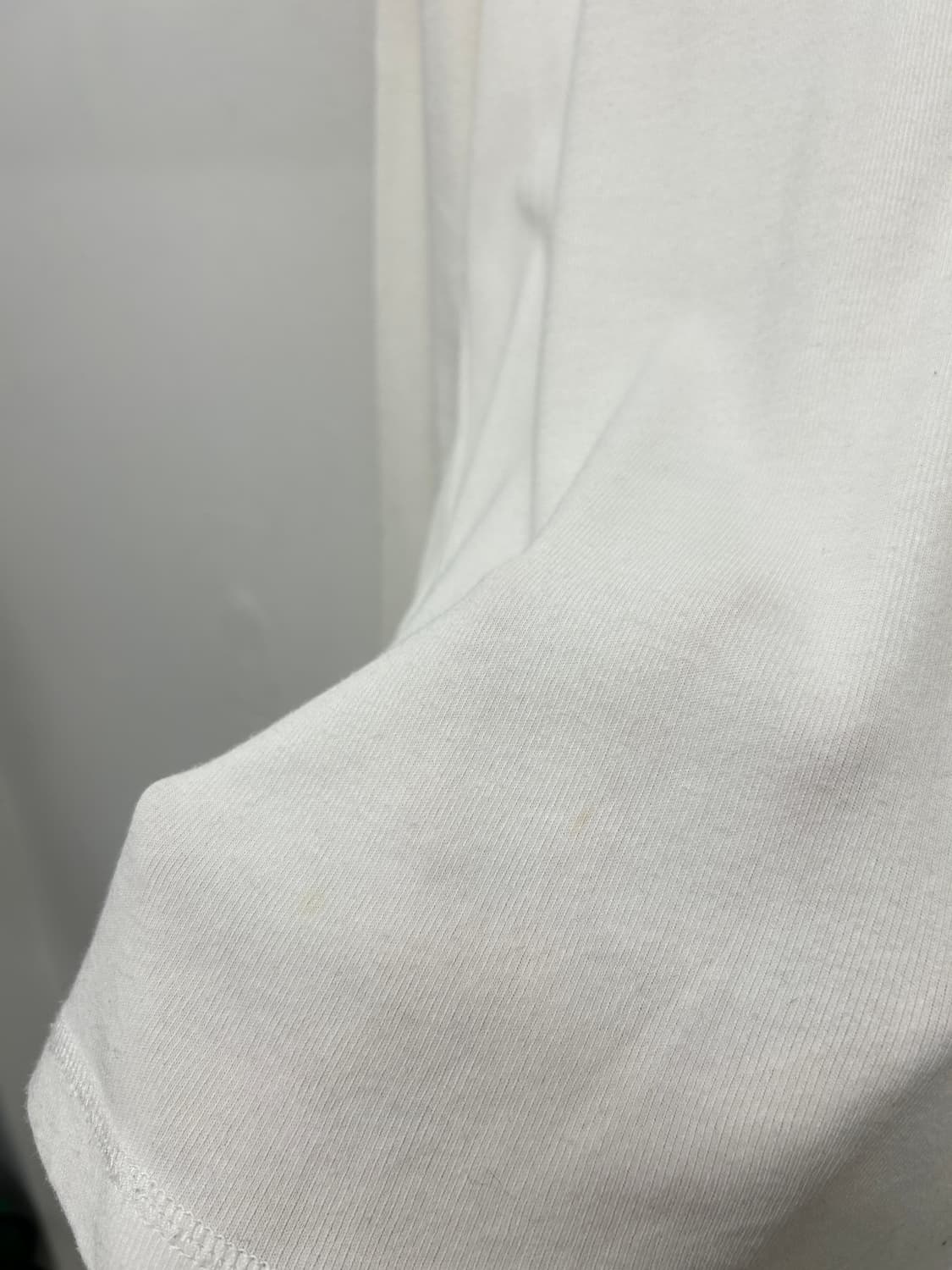 Y's for men 화이트 긴팔 티셔츠 상품이미지5