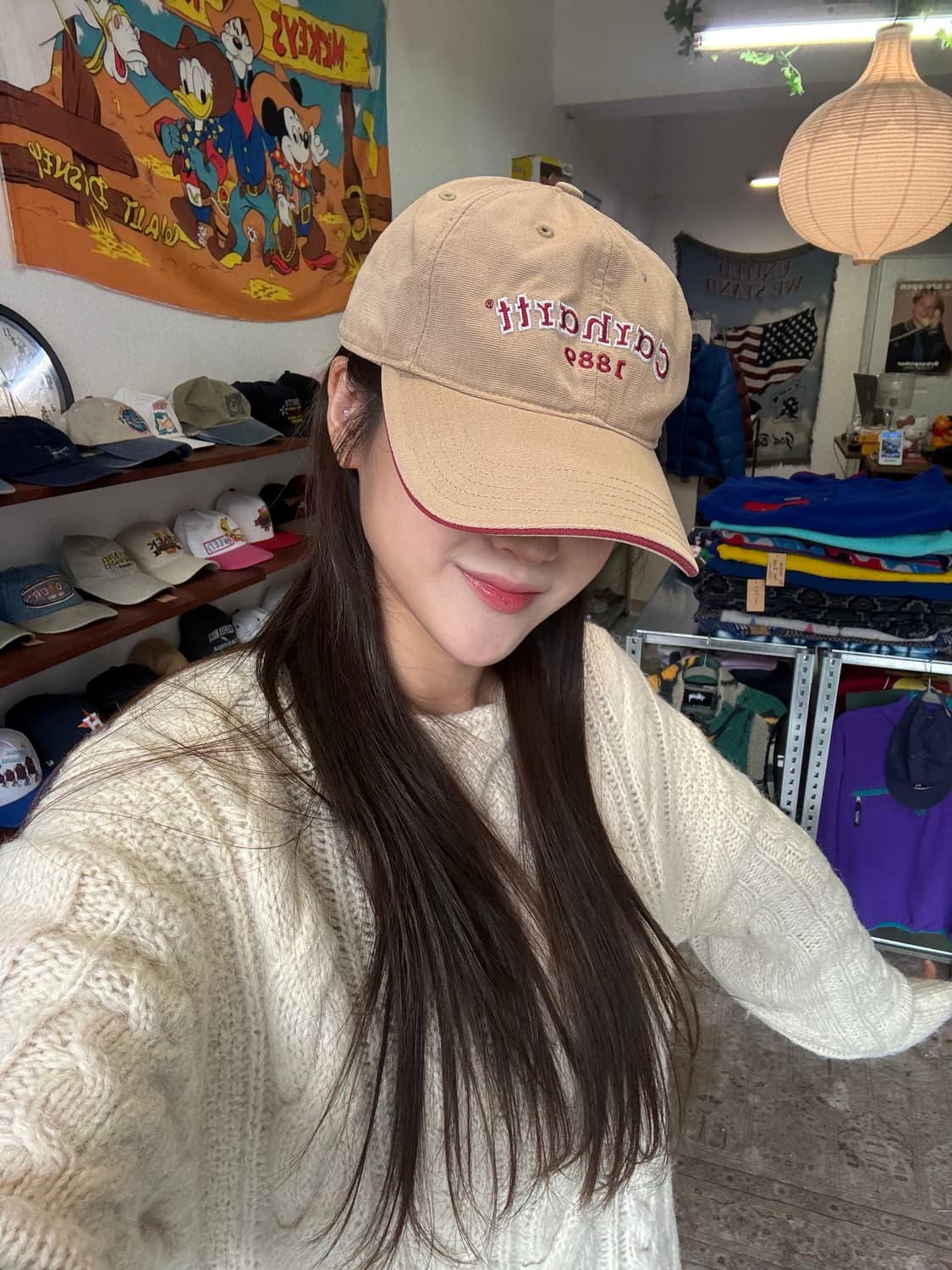 칼하트 빈티지 볼캡 상품이미지2