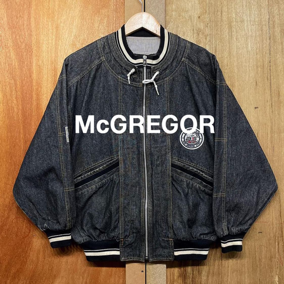 맥그리거 베이스볼 데님 자켓 (M)  상품이미지1