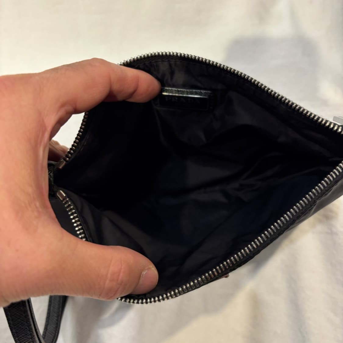 프라다 나일론 클러치백 파우치백 상품이미지8