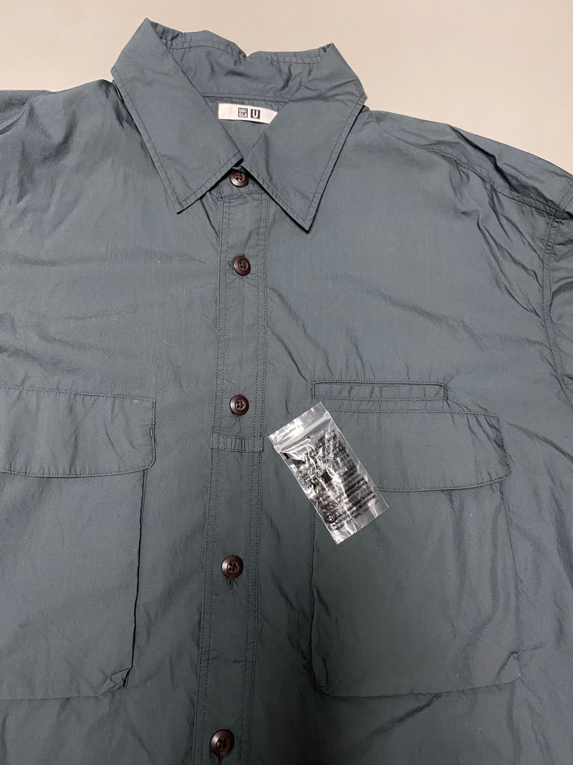 유니클로 U 유틸리티 오버사이즈 셔츠 XL 상품이미지2