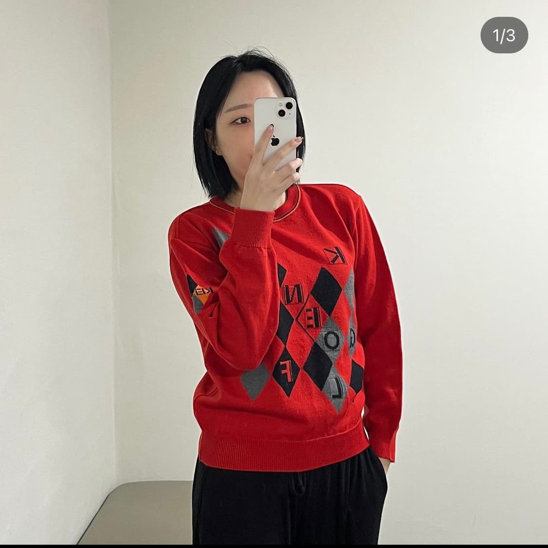 겐조 빅로고 니트 (여성제품 상품이미지1