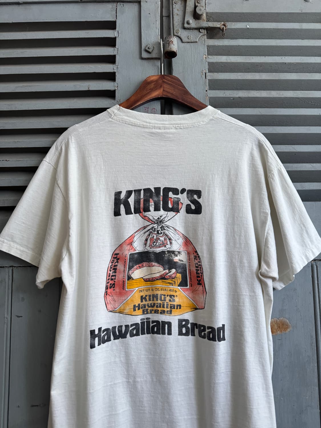 [XL]80's KING'S Hawaiian Bread 레이싱 티셔츠 상품이미지7