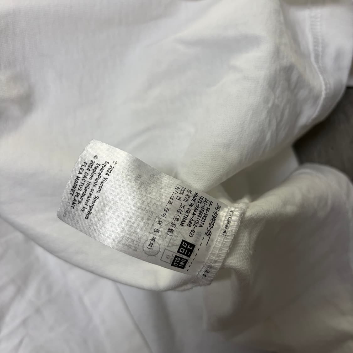 유니클로 스폰지밥 반팔티[2219] 상품이미지7