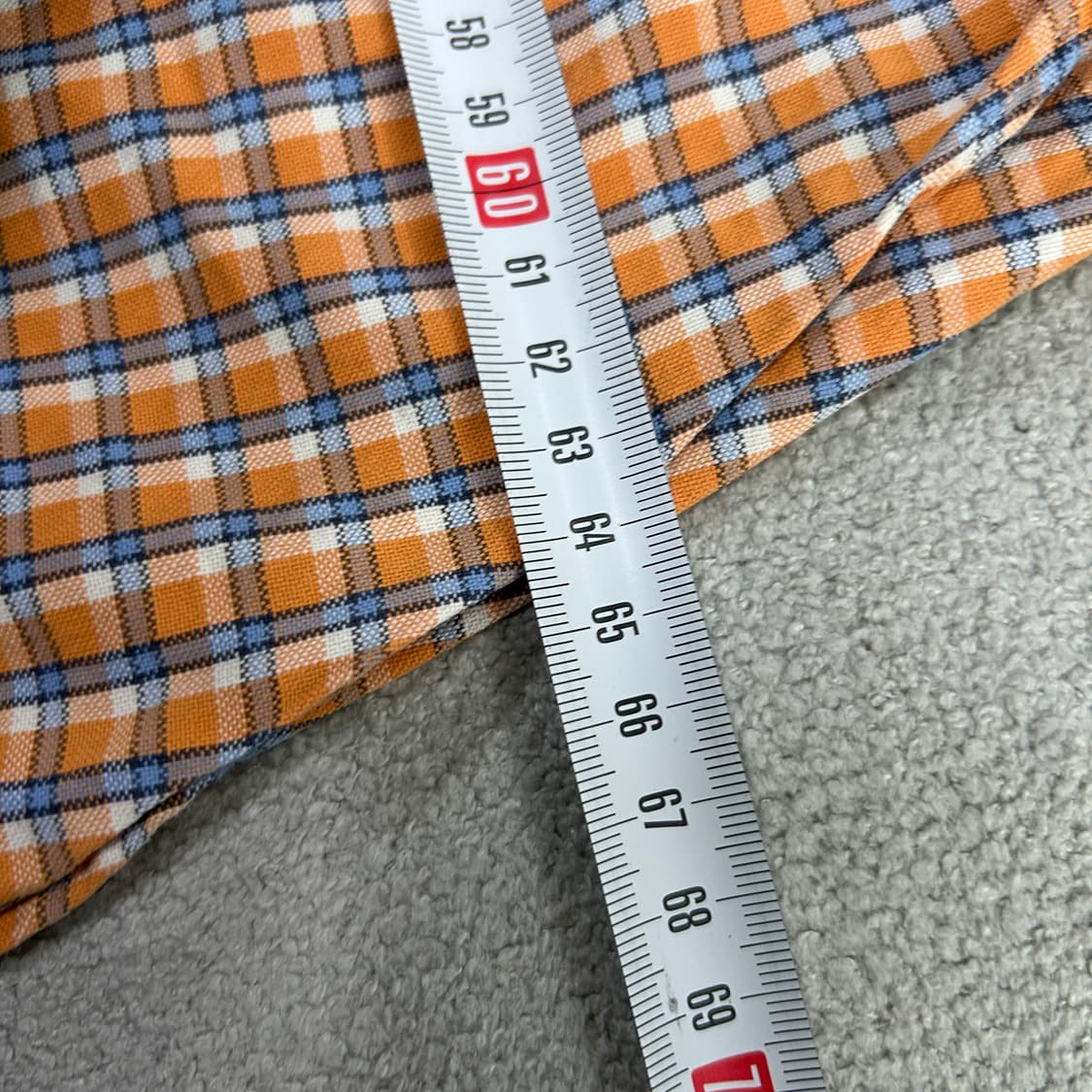 랄프로렌 오렌지 체크셔츠  상품이미지5