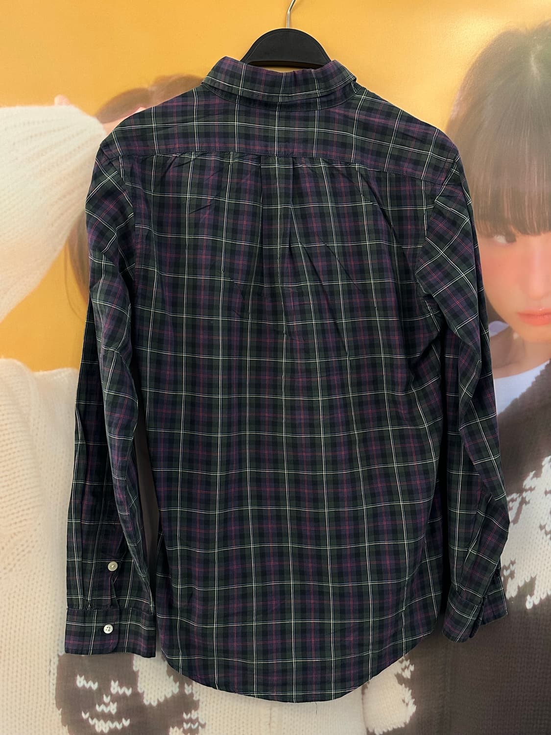 POLO 폴로 체크 긴팔셔츠👔 상품이미지4