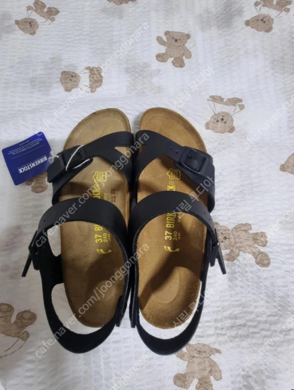 버켄스탁 리오 블랙 샌들 240 사이즈 새상품 상품이미지3