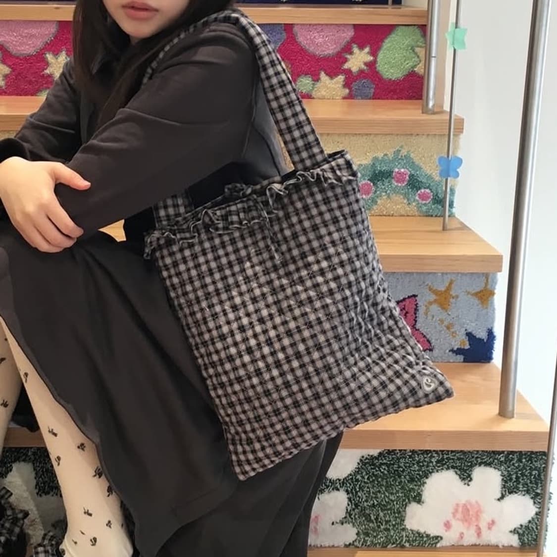 코이세이오 스부 가방 체크 슈케이스 백 상품이미지6