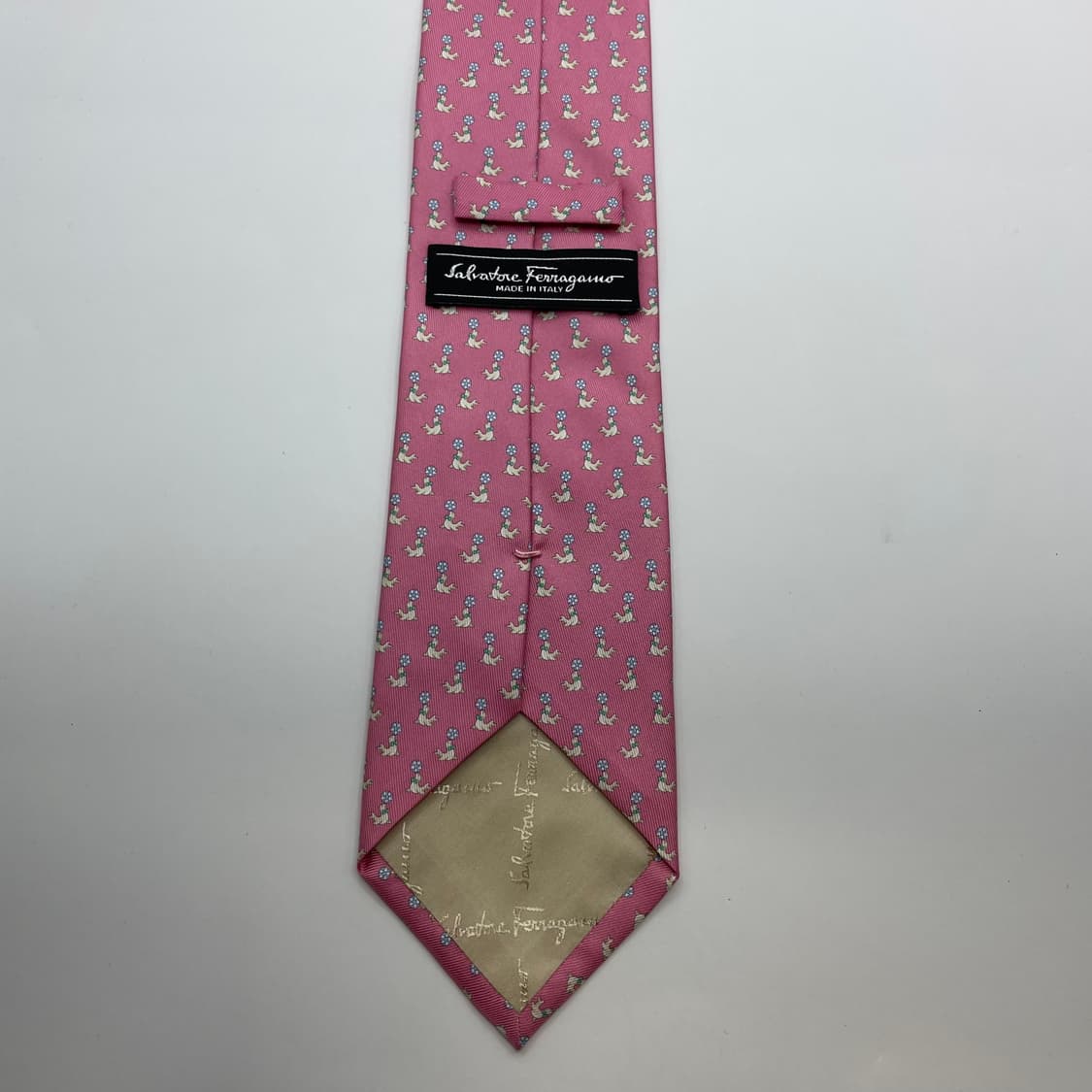 640) (Ferragamo) 살바토레페레가모 패턴 넥타이 상품이미지2