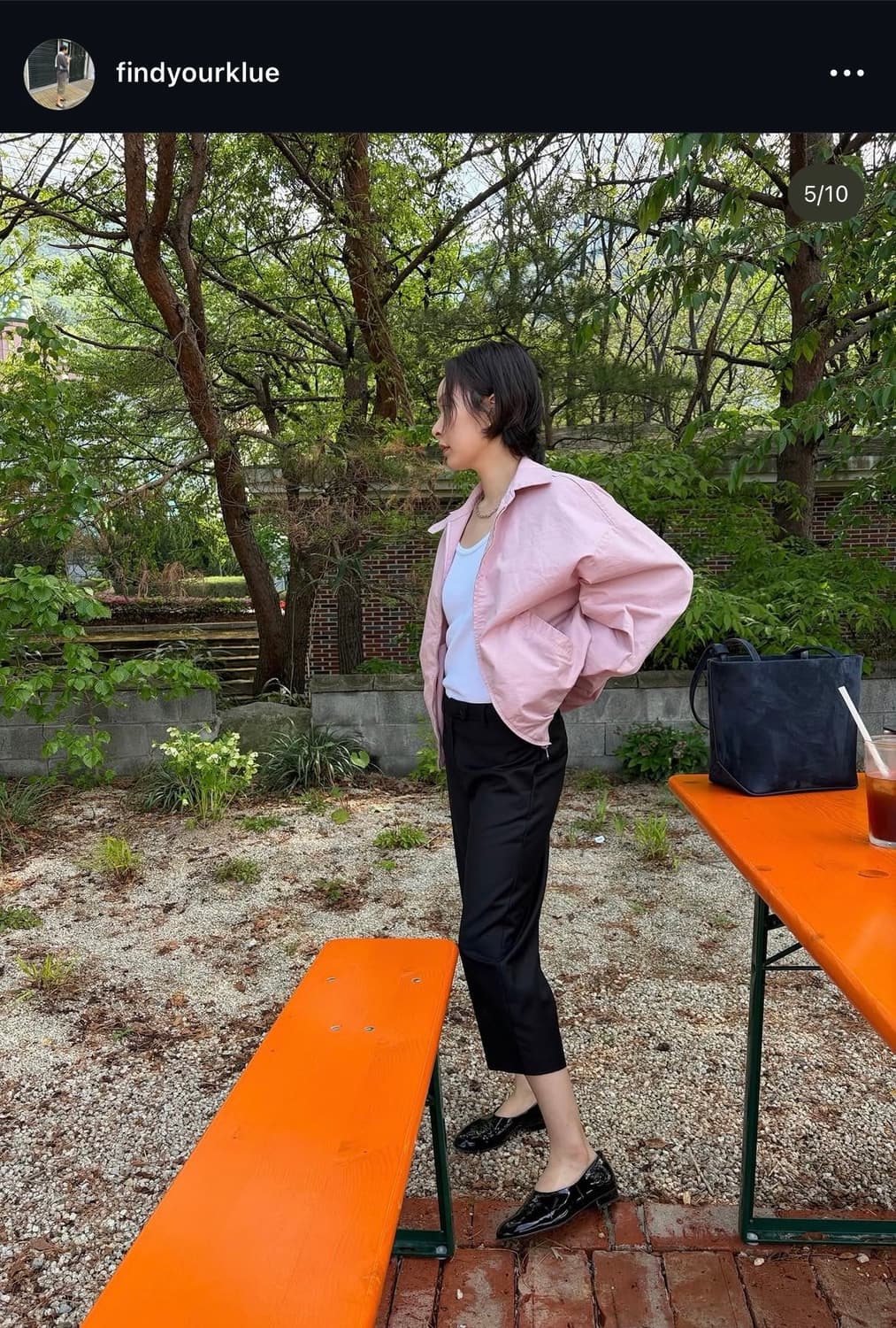[새상품] shop klue 샵클루 radd pants 일자 카프리팬츠 상품이미지3