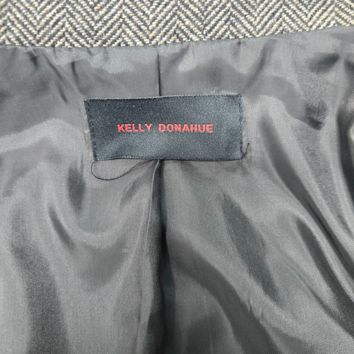 0193 켈리 도나휴 헤링본 울블랜딩브라운 헌팅 자켓 55 상품이미지5