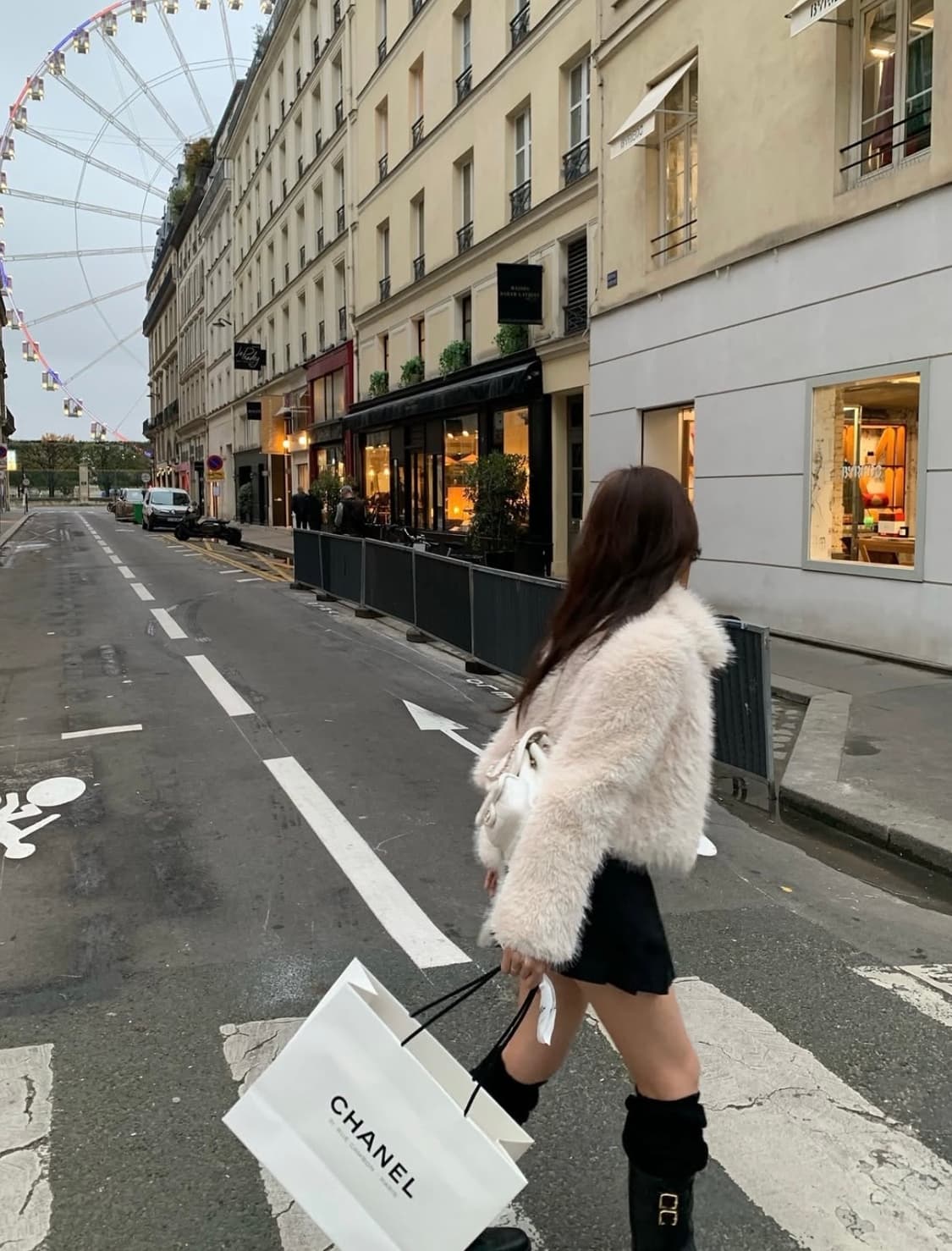 shop siye 시예 퍼자켓 아이보리 상품이미지3