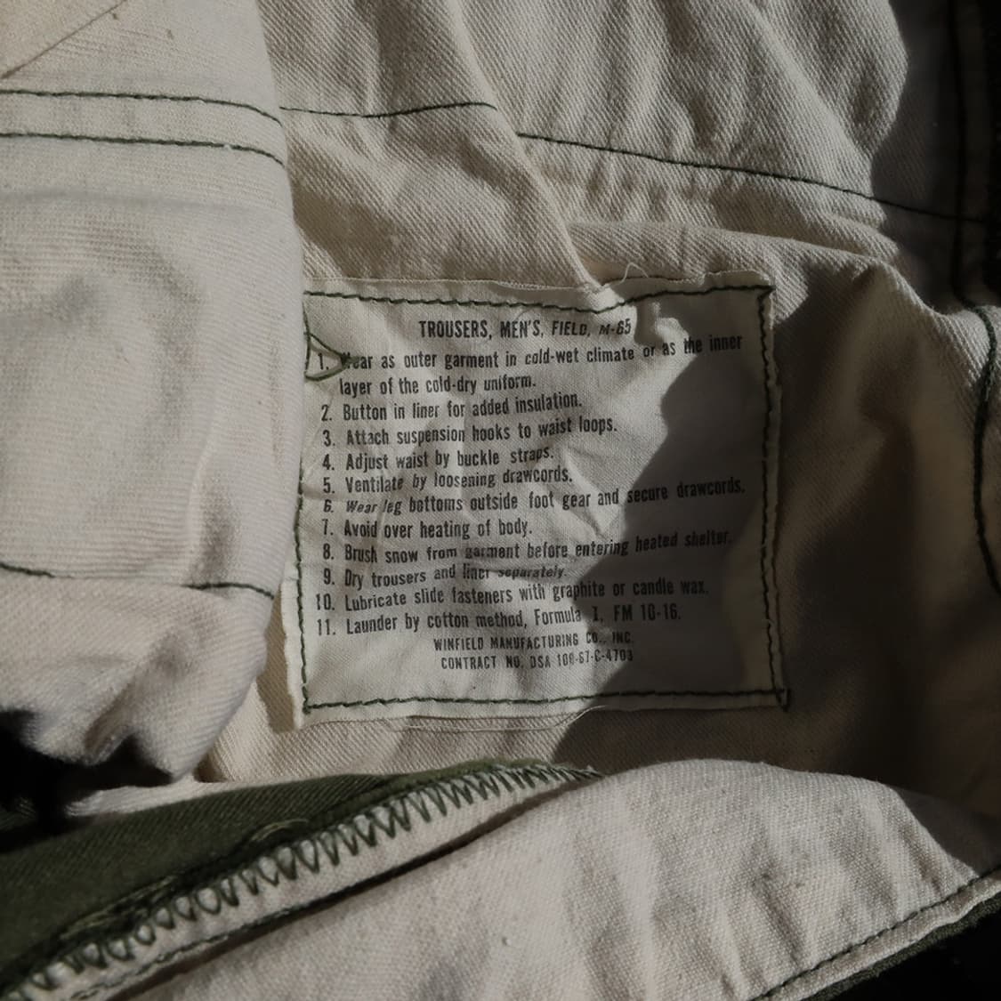 1960s M-65 Field Trousers 상품이미지9