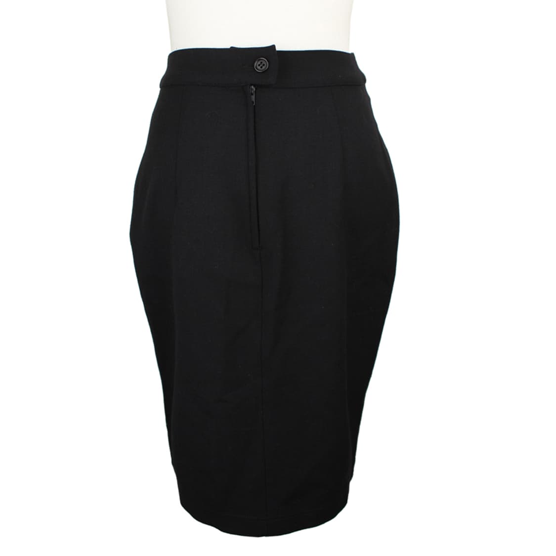 막스마라 블랙 울혼방 스커트(42) 상품이미지3