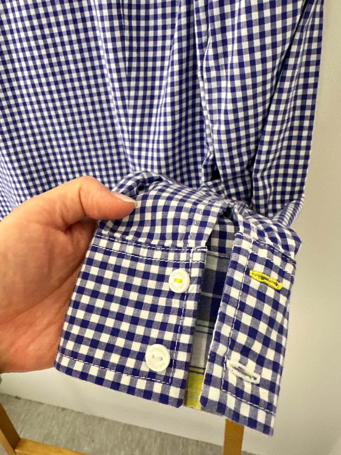 타미힐피거 체크 셔츠 남방 (사이즈 XS) 상품이미지10