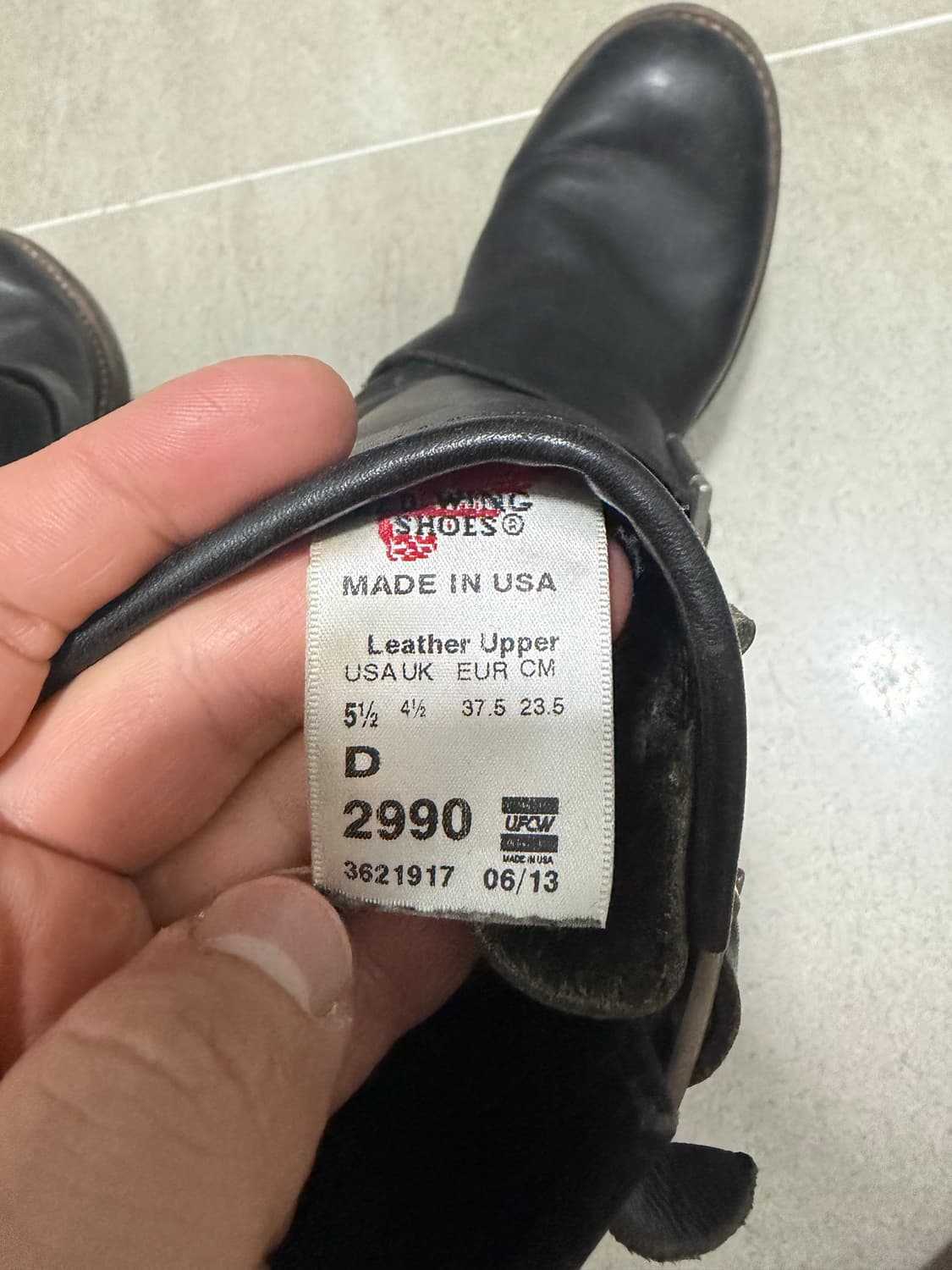 레드윙 엔지니어드 부츠 5 1/2 d 여성 약 245-250 상품이미지5