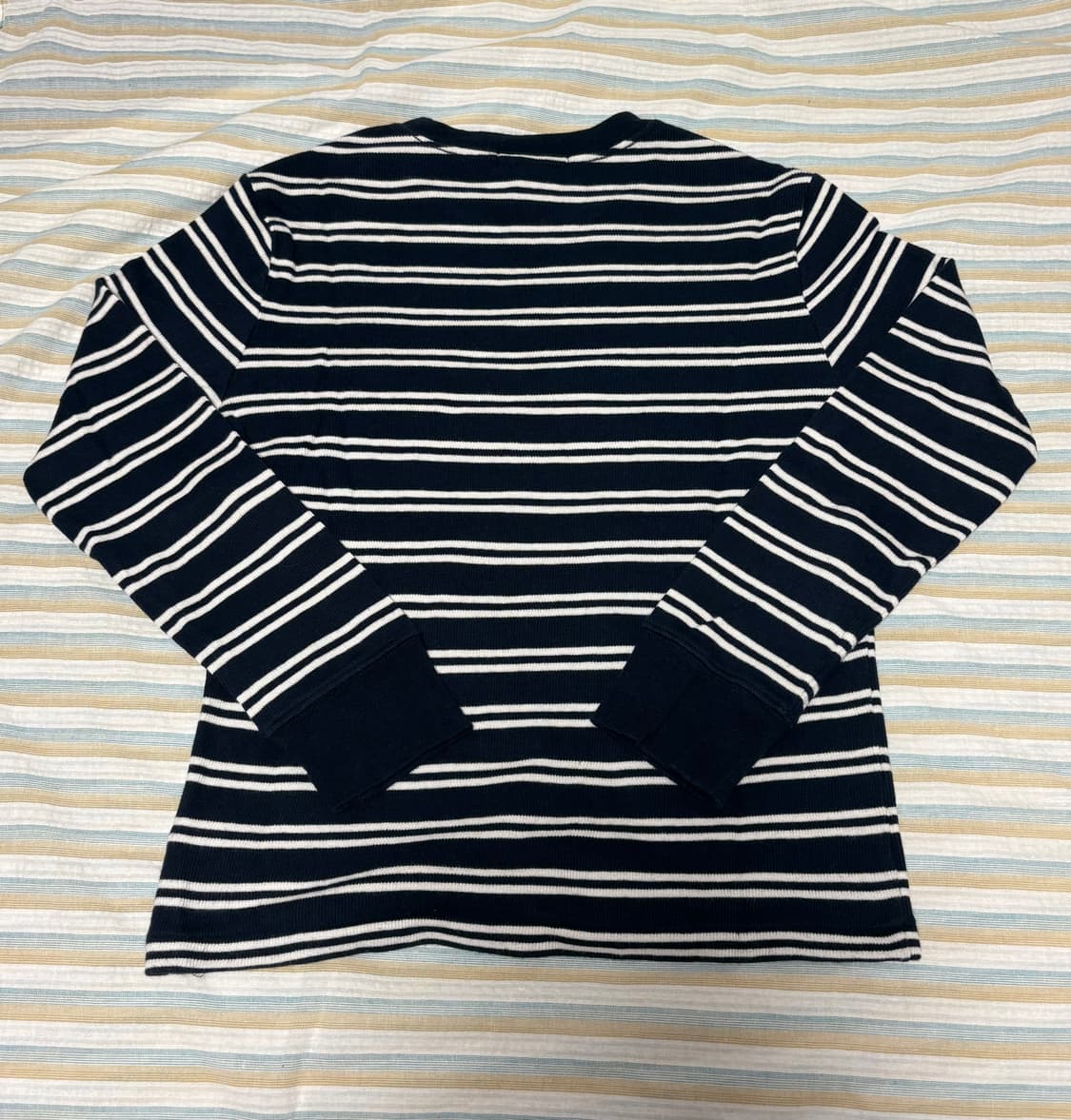 Polo Ralph Lauren 남아 주니어 스트라이프 콤드 스웨터 M 상품이미지2