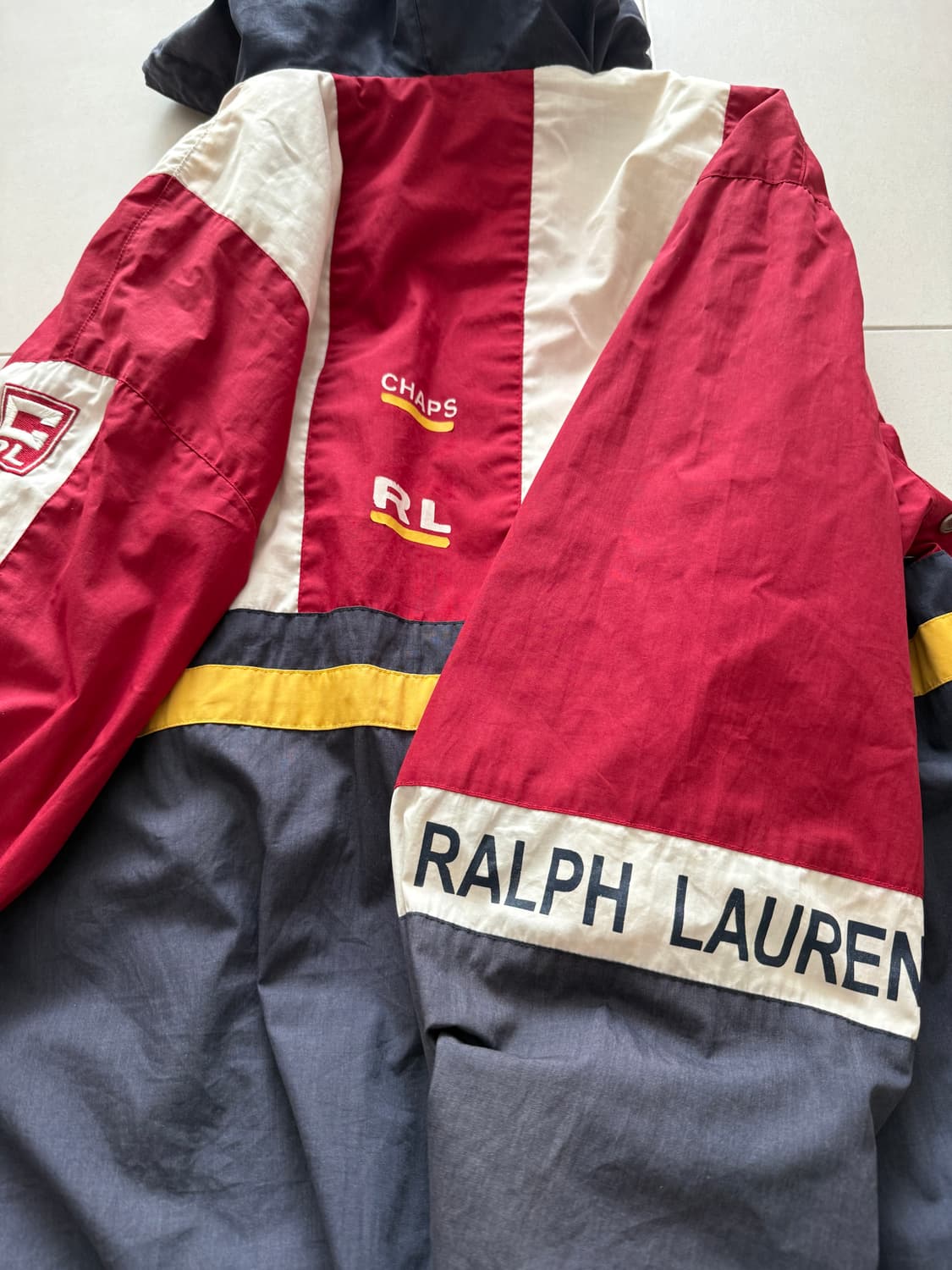 90s 폴로 챕스 랄프로렌 올드스쿨 빈티지 후드집업 상품이미지4