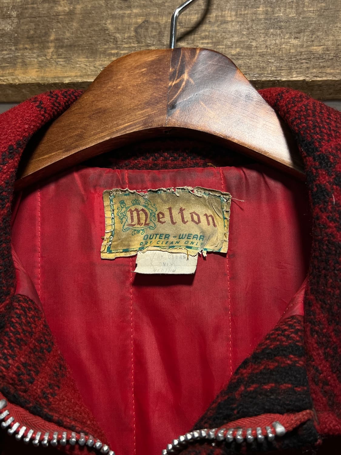 [M]5~60's MELTON 매키노 울 헌팅 자켓 상품이미지2