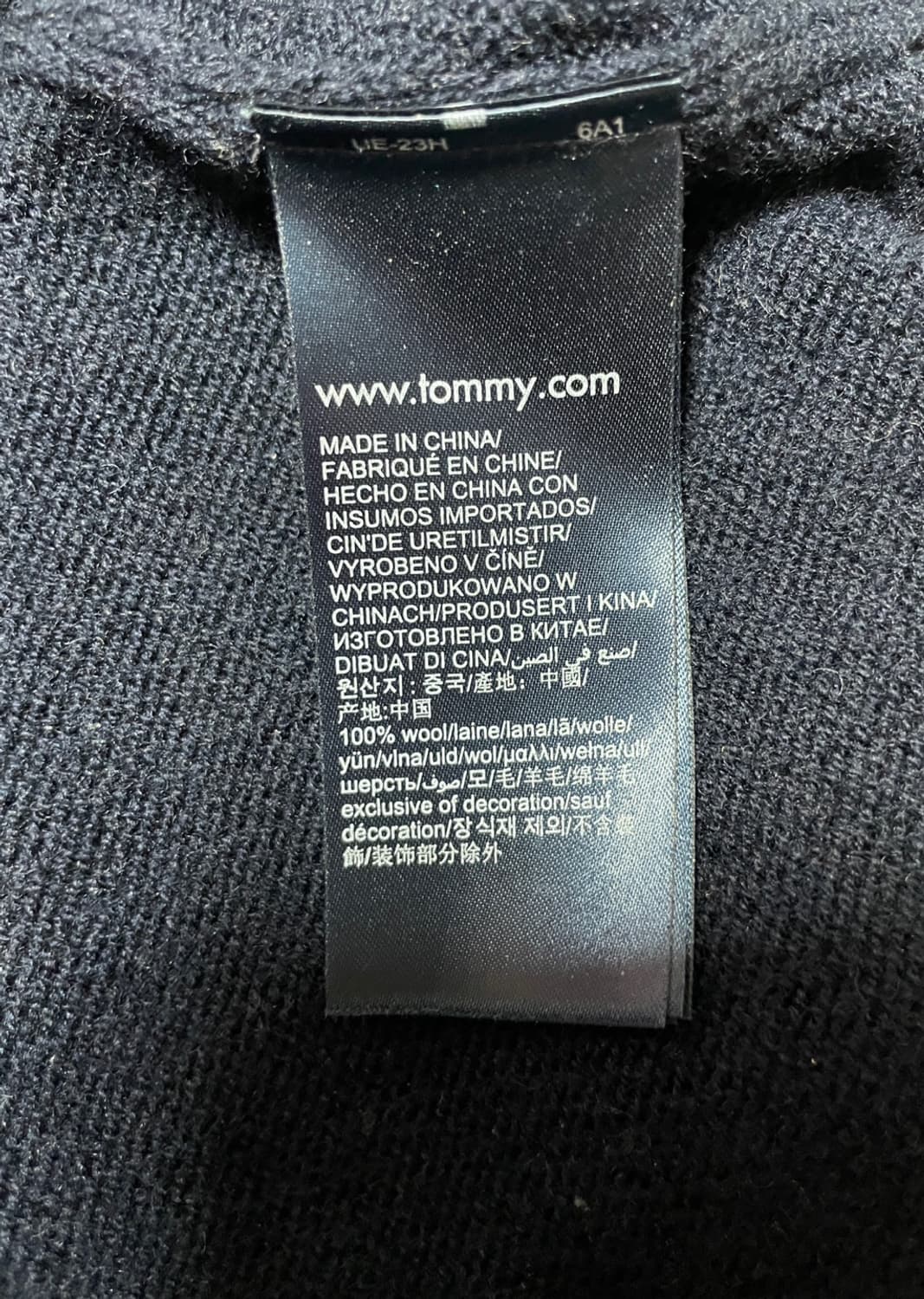 타미힐피거 니트 티셔츠 한섬 상품이미지9