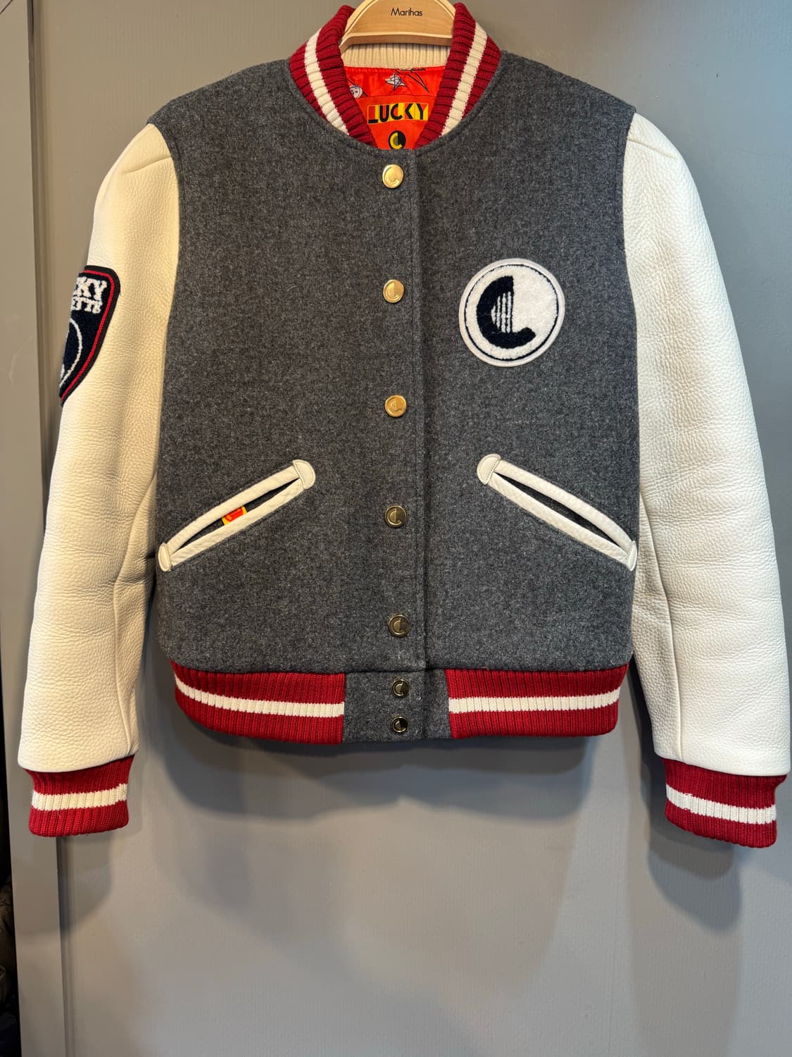 럭키슈에뜨 바시티 자켓 상품이미지1