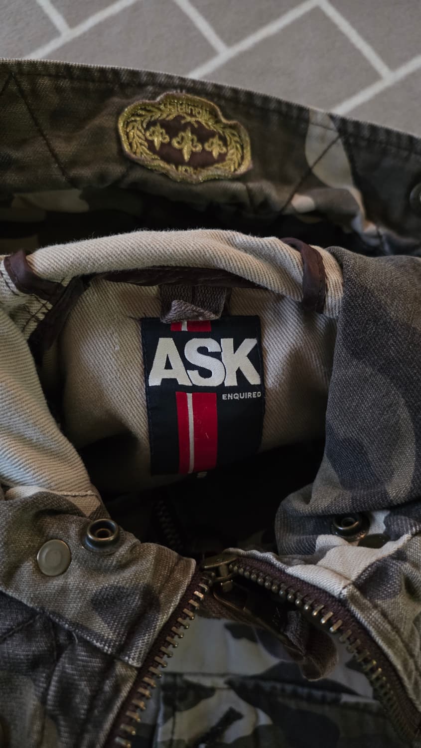 ASK 카모 밀리터리
 야상자켓 상품이미지3