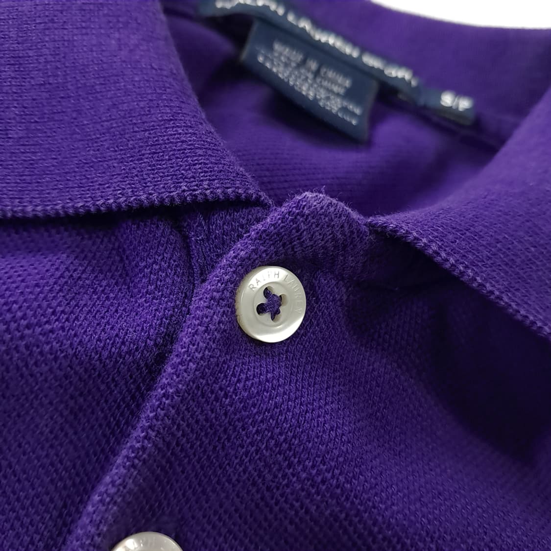 CK215 S 폴로 00s 퍼플 카라 반팔 원피스 상품이미지4