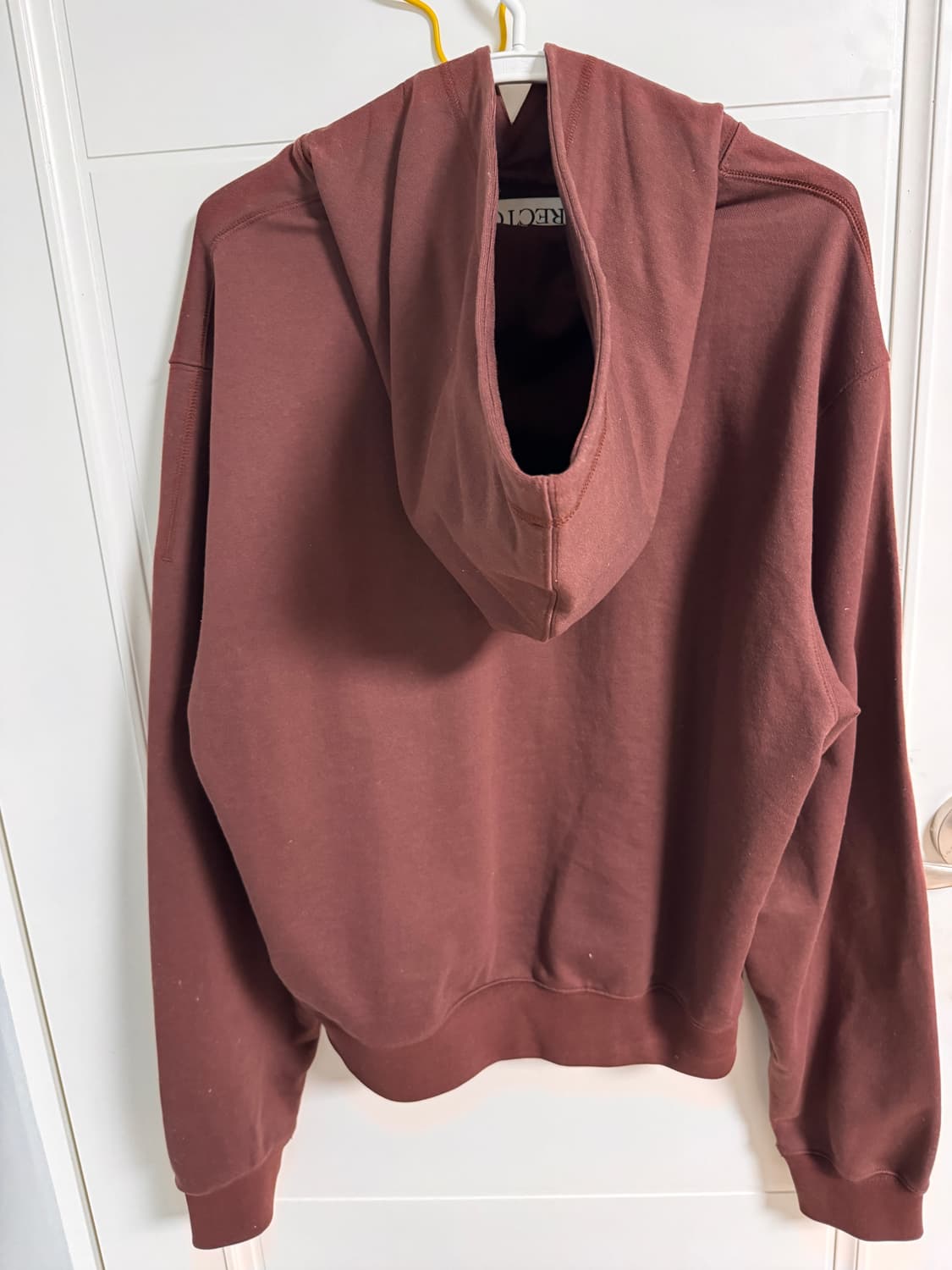 버건디 렉토 후드티 상품이미지2